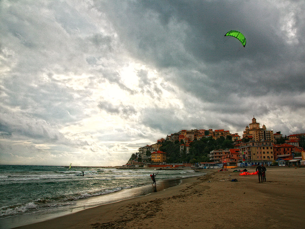 KiteSurfer and Parasio - Fotografia di Samuele Silva