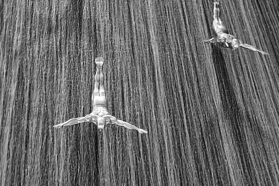 Dubai Waterfall