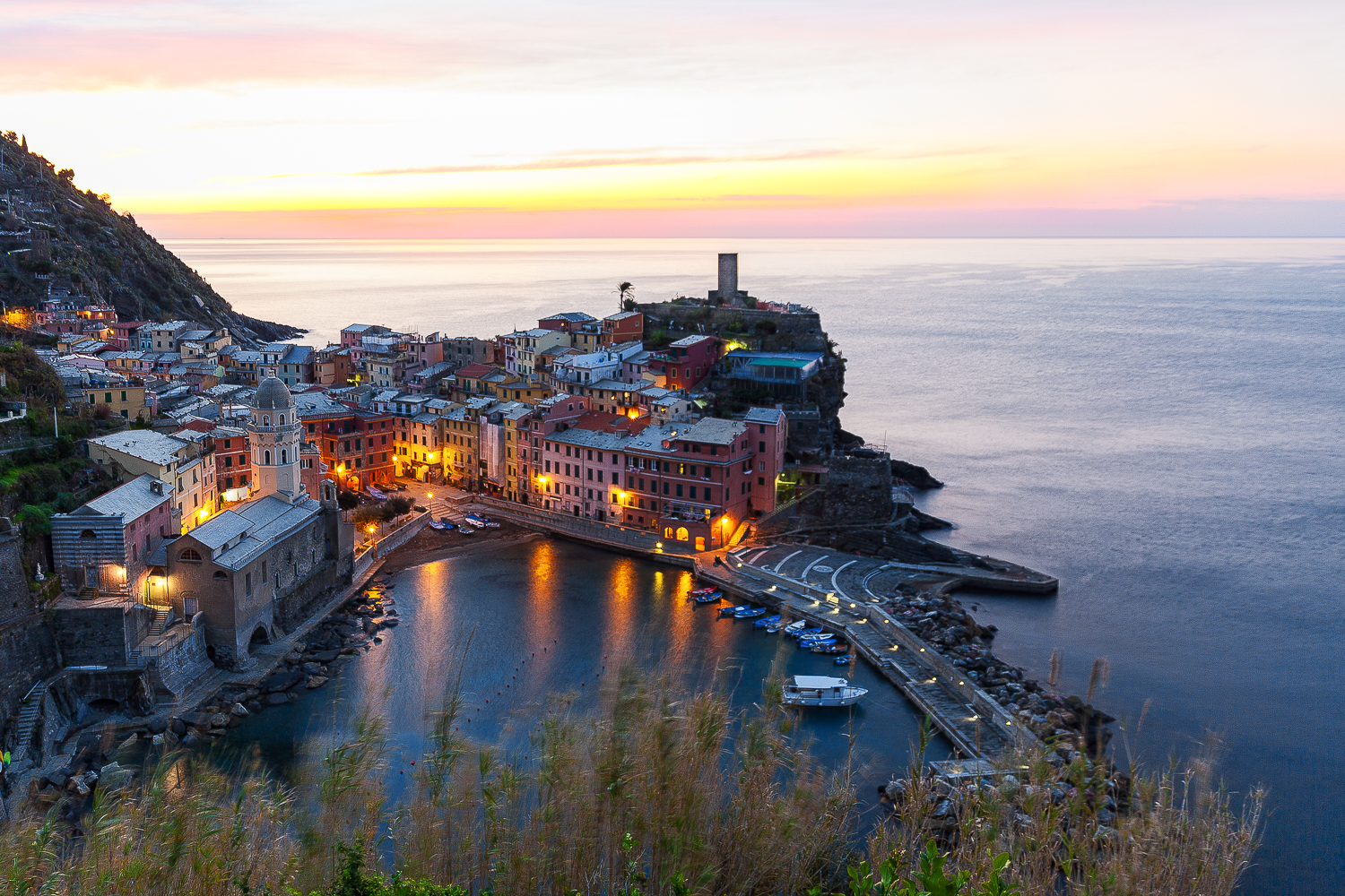 First Light in Vernazza
