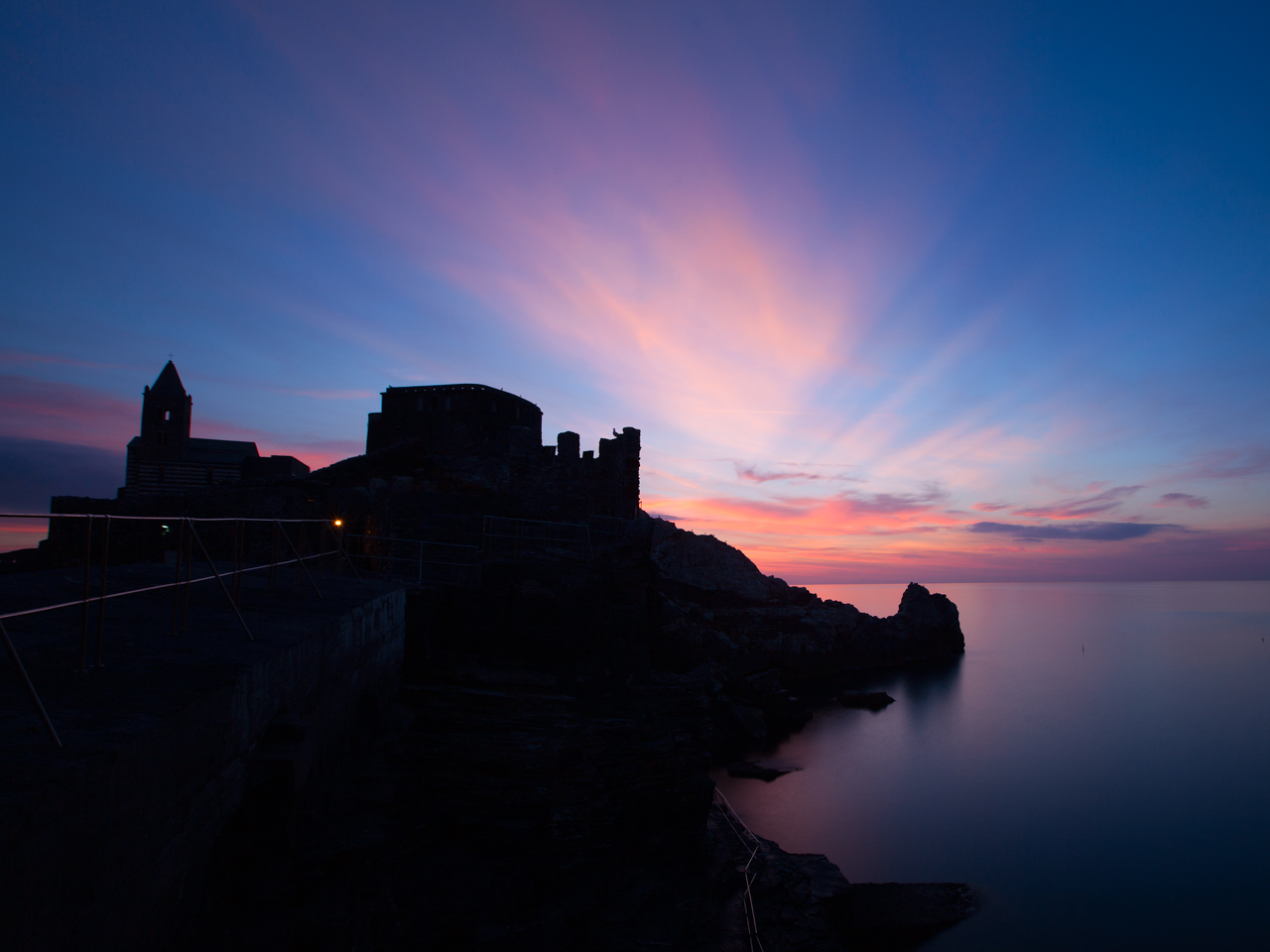 Sunset in Portovenere [lower]