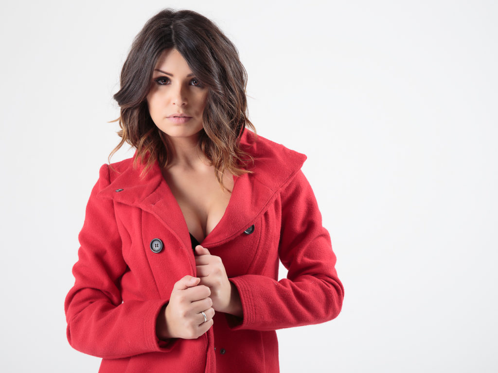 Denise with the red coat #01